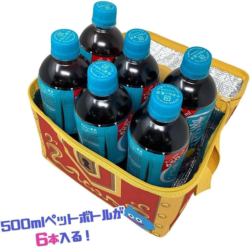 TAITO Dragon Quest AM Treasure Box Type Cooler Bag Red JAPAN OFFICIAL