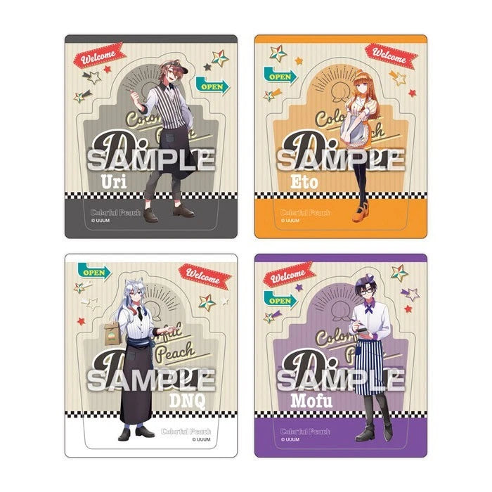 Colorful Peach Magnet Collection Gum 14Pack Box Candy Toy JAPAN OFFICIAL