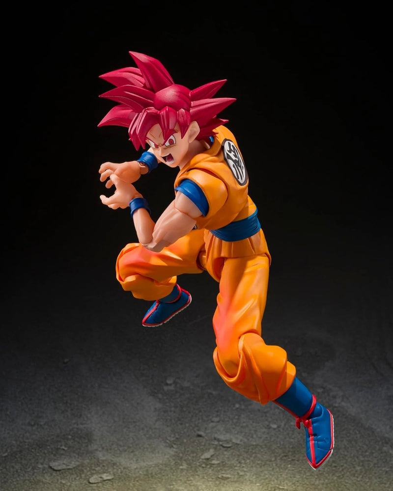 S.H.Figuarts Dragon Ball Super Super Saiyan God Son Goku God Aura Action Figure