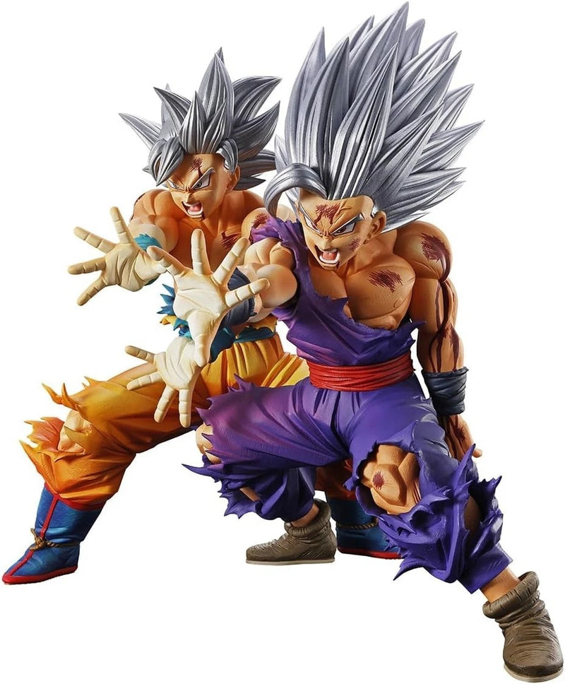 BANDAI Dragon Ball Super Son Goku Ultra Instinct & Son Gohan Beast Figure JAPAN