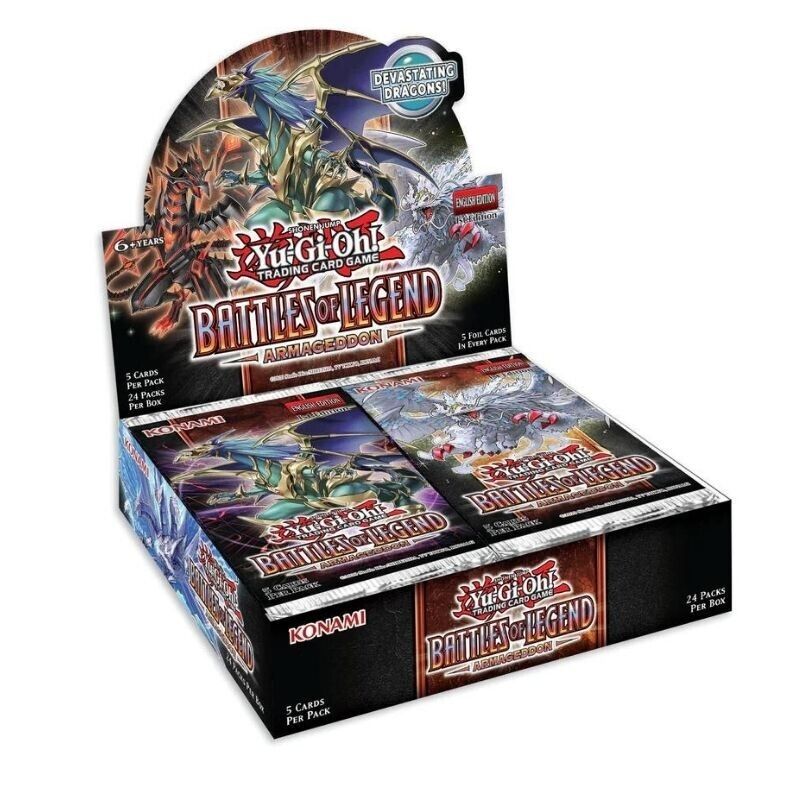 english yugioh cards in japan Yu-Gi-Oh Battles of Legend: Armageddon Booster Box