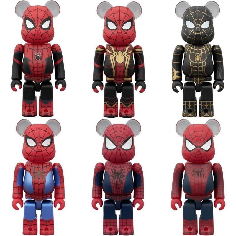 Medicom Toy BE@RBRICK Chase Spider-Man No Way Home 12Pack BOX Action Figure