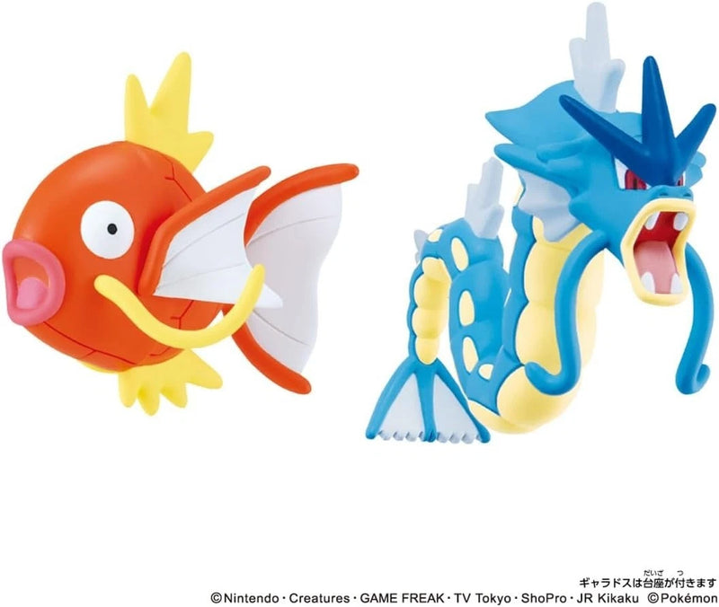 Takara Tomy Pokemon Moncolle Magikarp Gyarados Set Figure JAPAN OFFICIAL