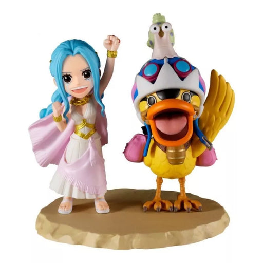 Banpresto One Piece World Collectable Figure Log Stories Nefertari Vivi & Karoo