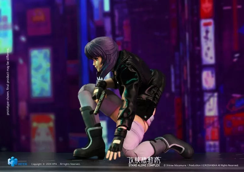 Ghost in the Shell Stand Alone Complex Motoko Kusanagi 1/12 Action Figure JAPAN