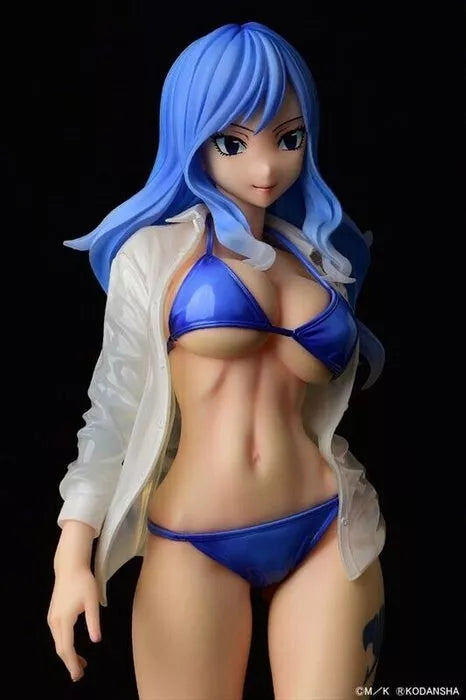 Fairy Tail Juvia Loxar Estilo de gravedad 1/6 Figura Japón Oficial