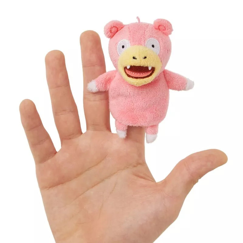 Portachiavi originale Pokemon Center con marionette da dito Slowpoke UFFICIALE GIAPPONE