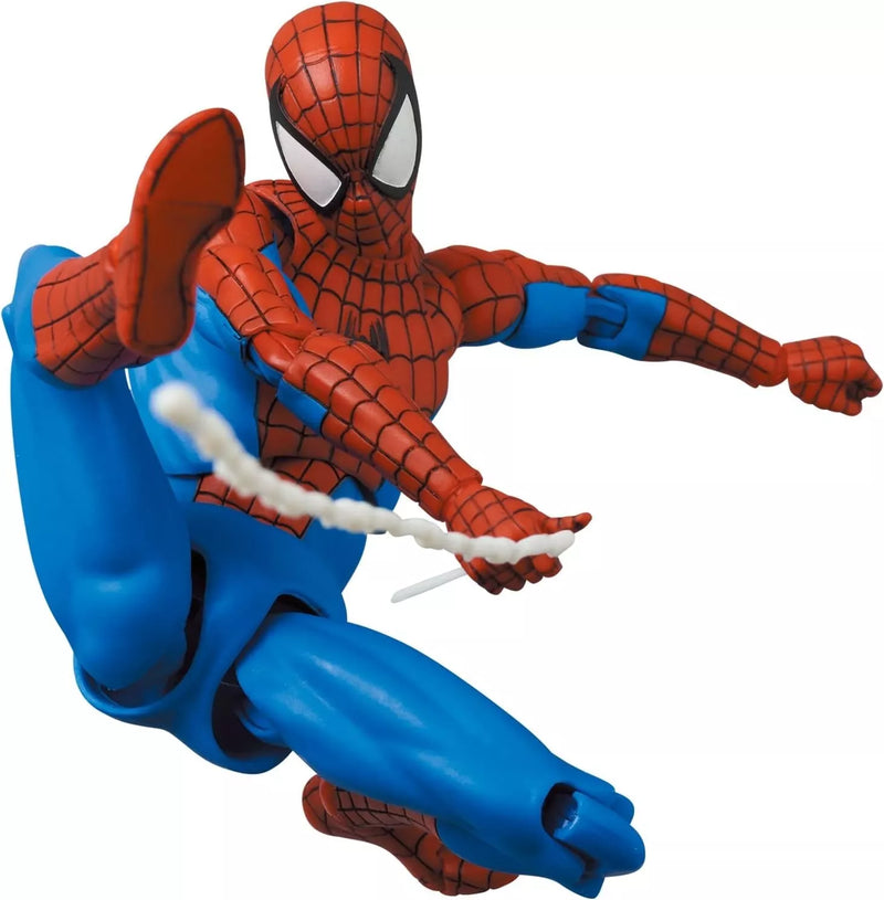Medicom Toy Mafex No.185 Spider-Man Classic Fostume Ver. Figura de ação Japão