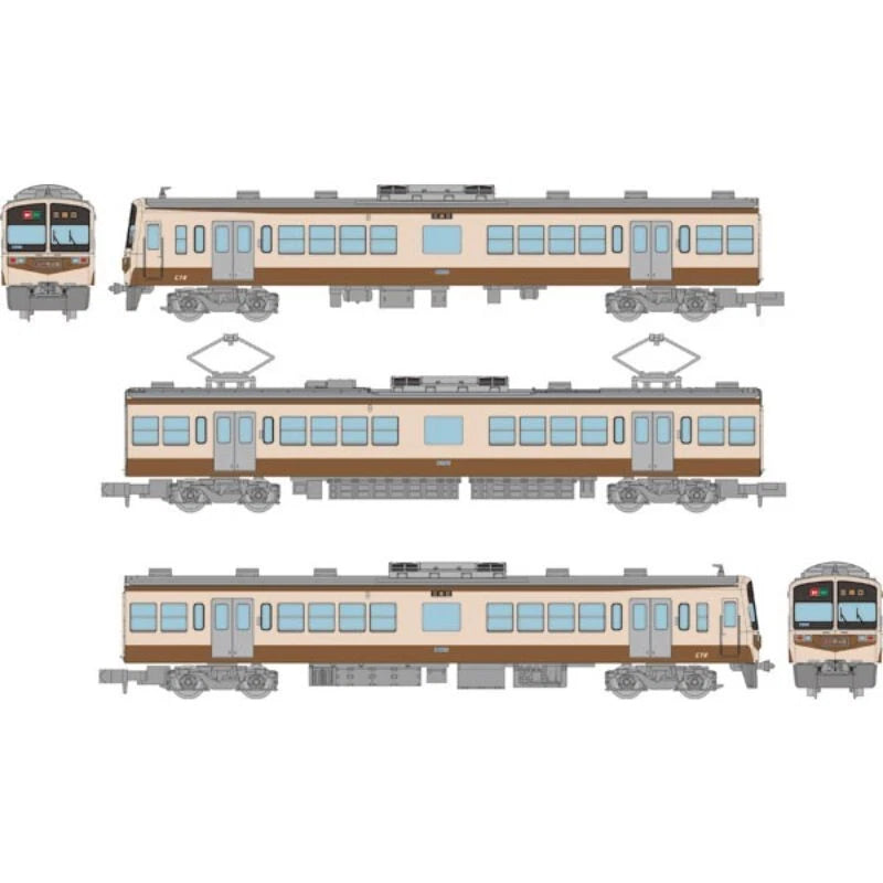 Tetsudou Collection Chichibu Railway 6000 Series Revival Color 3Car Set