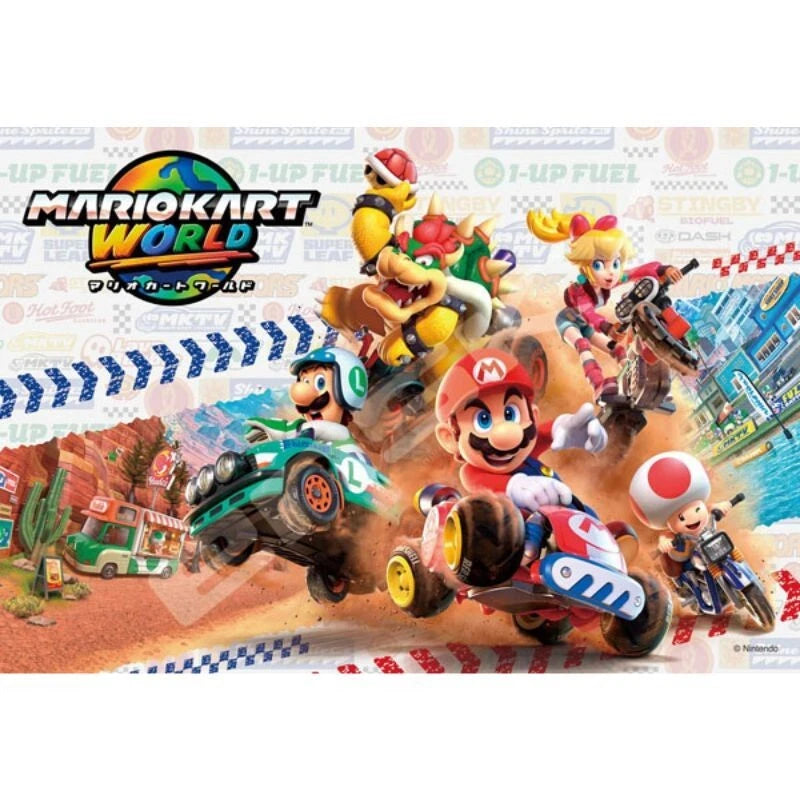 Mario Kart World vol.1 Jigsaw Puzzle JAPAN OFFICIAL