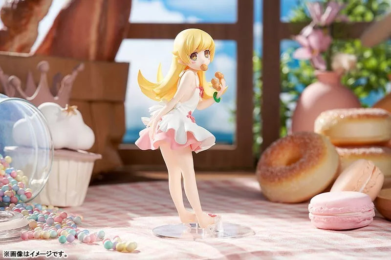 POP UP PARADE Monogatari Series Shinobu Oshino Figure JAPAN OFFICIAL