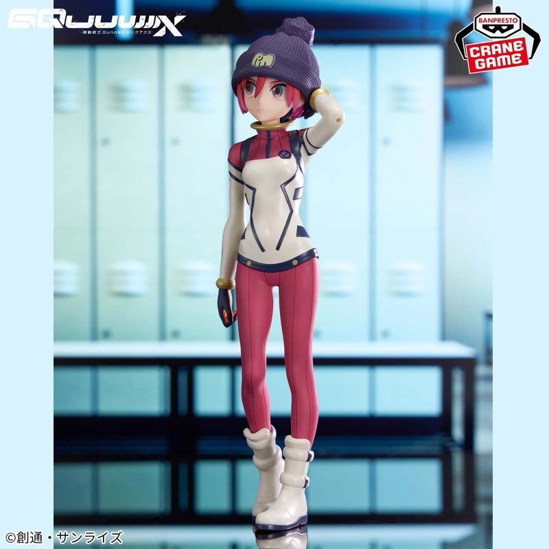 Banpresto Gundam GQuuuuuuX Amate Yuzuriha Machu Pilot Suit ver. Figure JAPAN