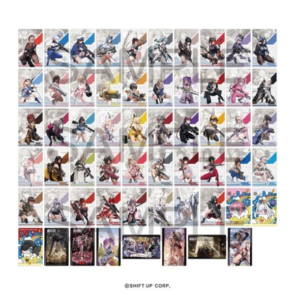 Goddess of Victory Nikke Gun Girl Metal Card Collection Vol.3