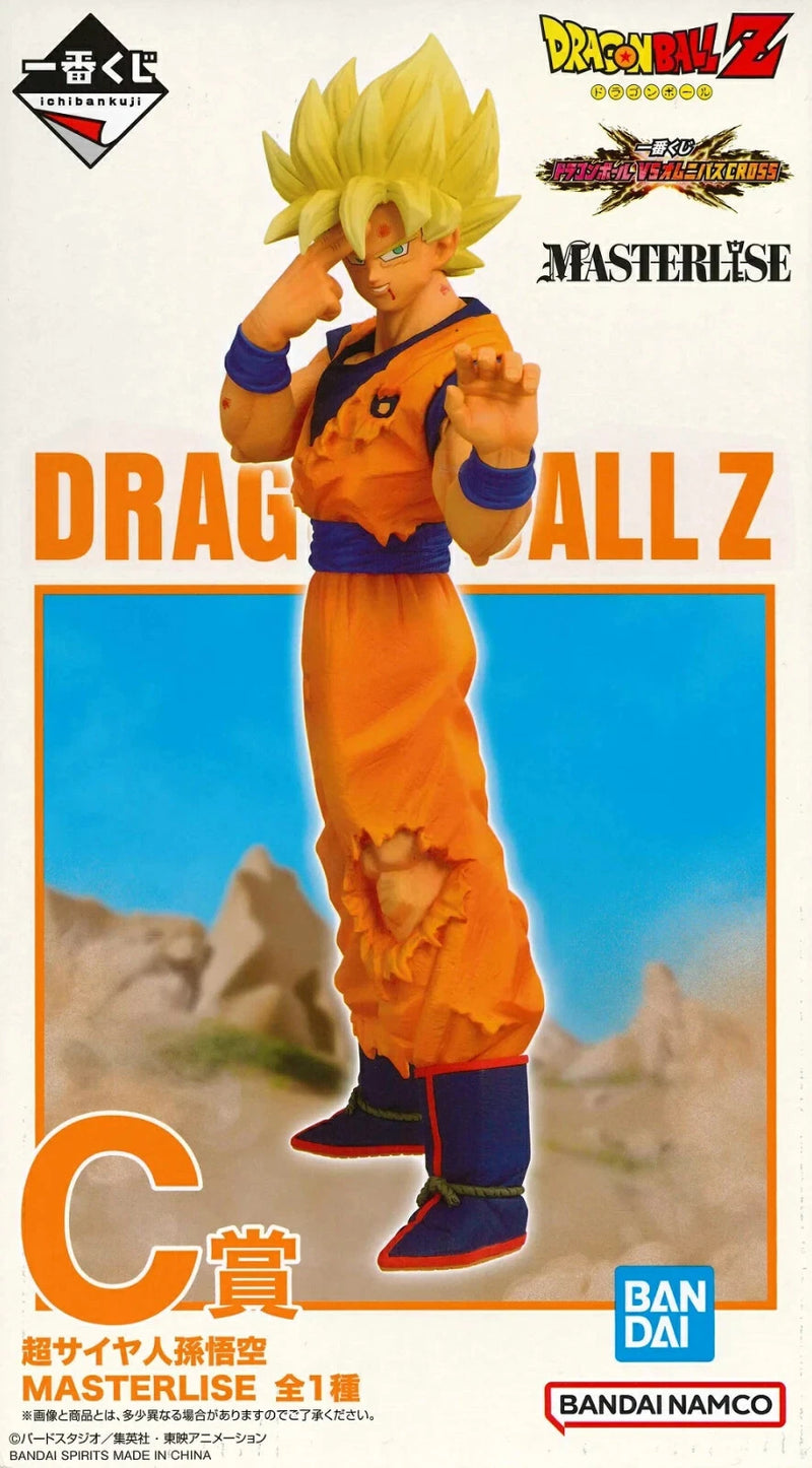 Ichiban Kuji Dragon Ball VS Omnibus CROSS Super Saiyan Son Goku Prêmio C Figura