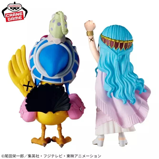 BanPresto One Piece World Collectable Figura Log Stories Nefertari Vivi & Karoo