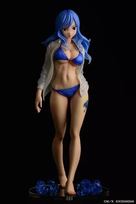 Fairy Tail Juvia Loxar Estilo de gravedad 1/6 Figura Japón Oficial