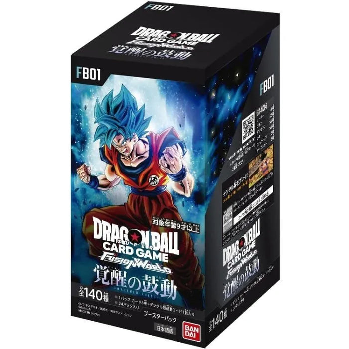 BANDAI Dragon Ball Super Card Game Fusion World FB01 Booster Box TCG J ...