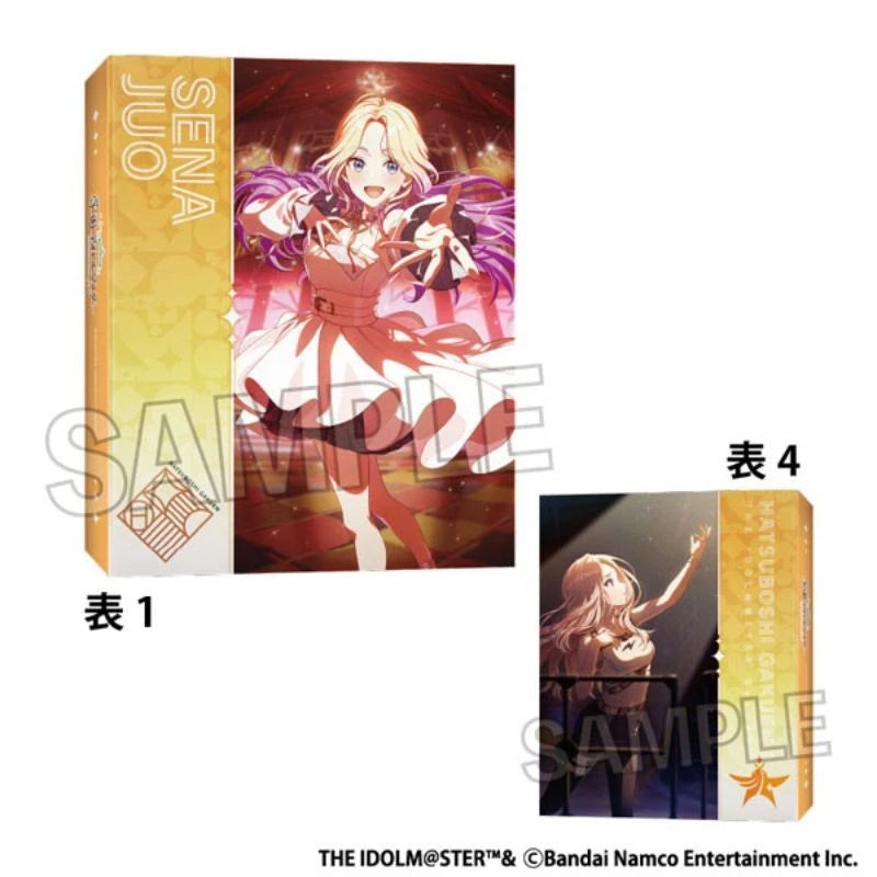 Gakuen iDOLM@STER 4 Pockets Card Binder NT Sena Juo JAPAN OFFICIAL