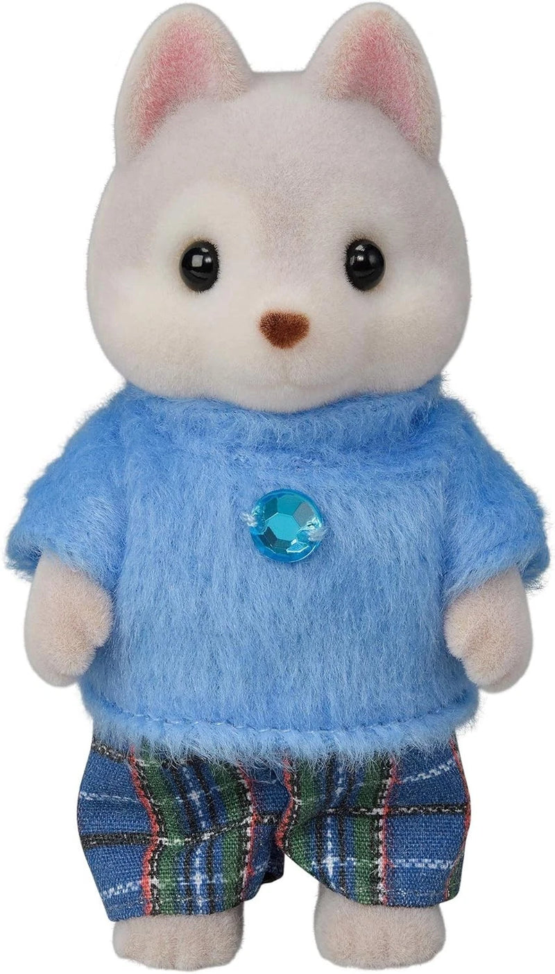 Epoch Sylvanian Families Calico Critters Husky Dog Family Set FS-41 JAPAN