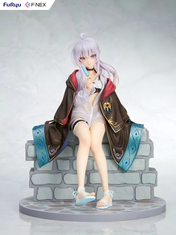 FuRyu Sorcière errante Elaina Vacances d'été ver. 1/7 Figurine JAPON OFFICIEL