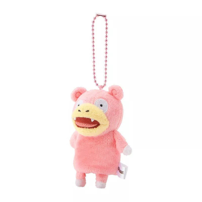 Portachiavi originale Pokemon Center con marionette da dito Slowpoke UFFICIALE GIAPPONE