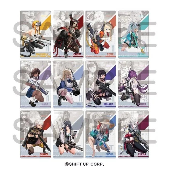 nikke card binder Goddess of Victory Nikke Gun Girl Metal Card Collection Vol.2 Pack Box — ToysOneJapan