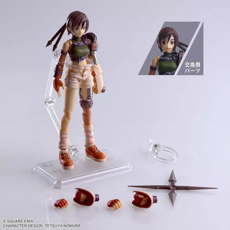 Square Enix Final Fantasy VII Porta Arts Yuffie Kisaragi Action Figure Giappone