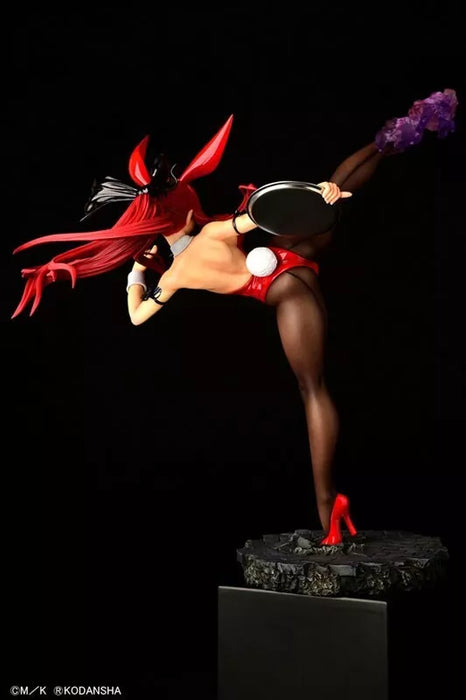 Fairy Tail Erza Scarlet High Kick ver. Crimson Bunny 1/6 Figure JAPAN OFFICIAL