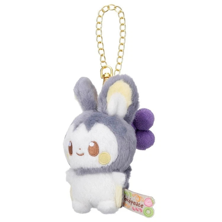 Pokemon Pokepeace Emolga Colorful Ver. Plush Keychain JAPAN OFFICIAL