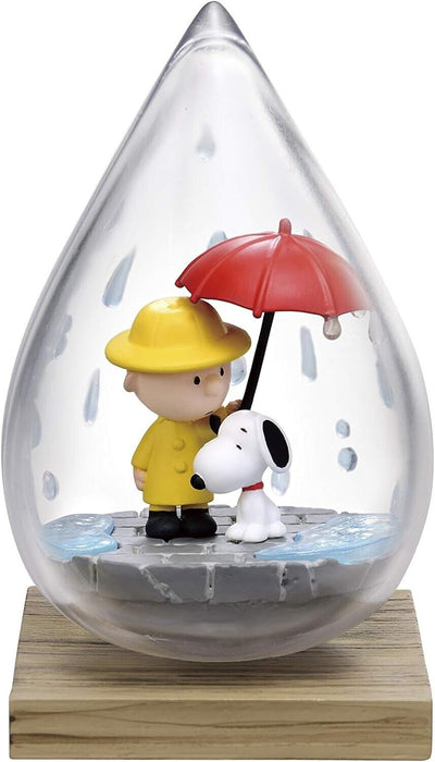 Rement Peanuts Snoopy Weather Terrarium Set completo di 6 figure Giappone ufficiale