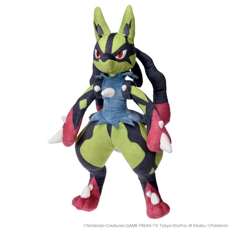 Pokemon Mega Lucario Shiny Ver. Plush Doll JAPAN OFFICIAL