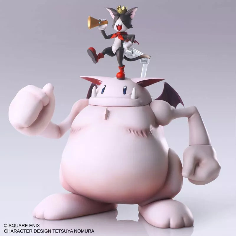 Square Enix Final Fantasy VII Bring Arts Cait Sith & Fat Moogle Action Figure