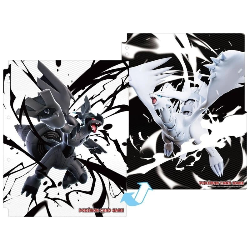 Pokemon Center Original Card Collection Binder Refill Zekrom & Reshiram JAPAN