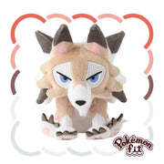 Pokemon Center Original Pokemon Fit 745 Lycanroc Midday Form Plush Doll JAPAN