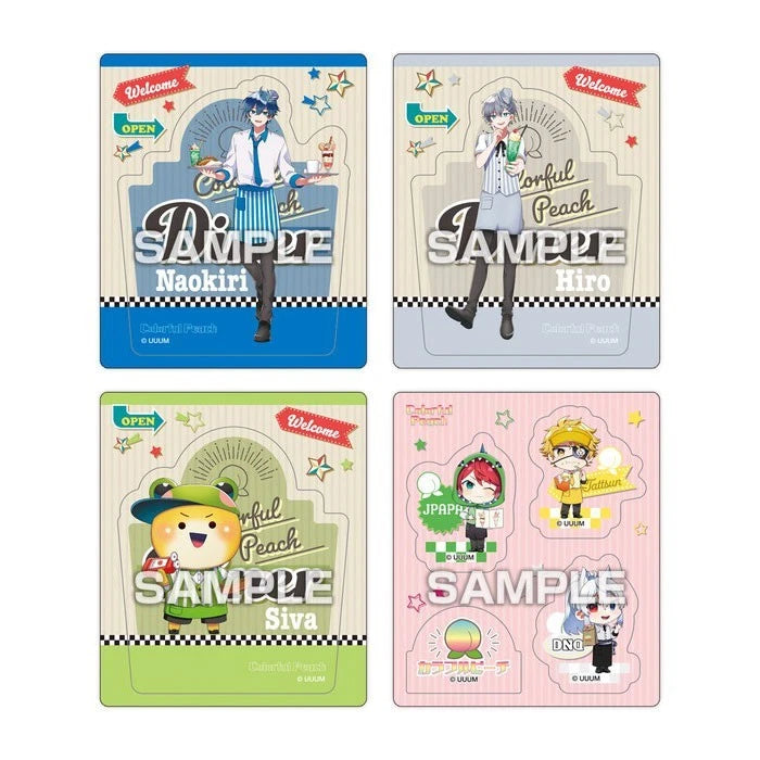 Colorful Peach Magnet Collection Gum 14Pack Box Candy Toy JAPAN OFFICIAL