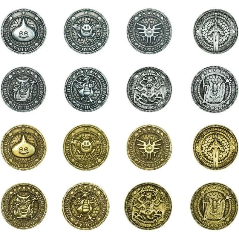 Square Enix Coin Collections Dragon Quest Treasures Vol.3 16 Coins JAPAN