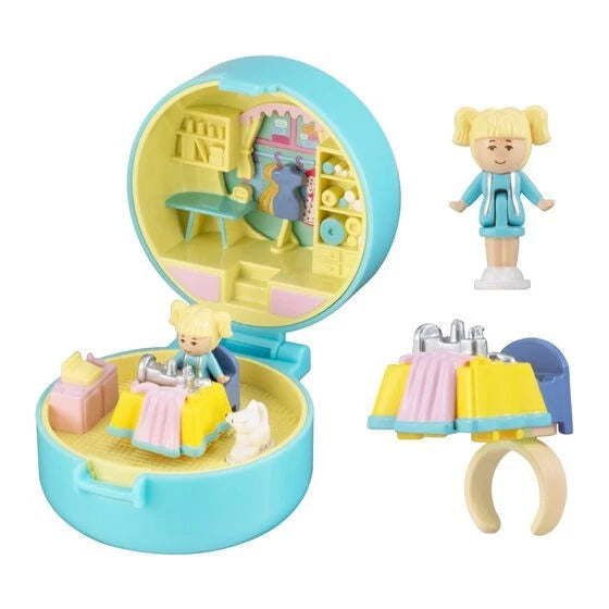BANDAI Polly Pocket Miniature Collection Complete Set Capsule Toy JAPAN OFFICIAL