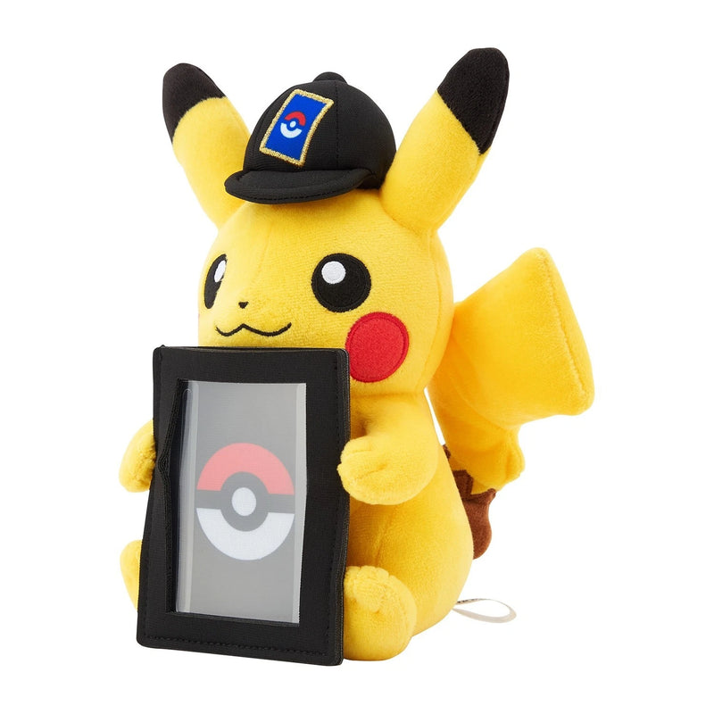 Supporto per carte in peluche originali Pokemon Center Pikachu UFFICIALE GIAPPONE