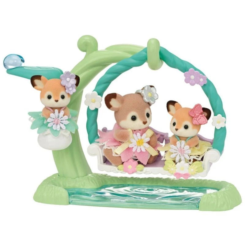 Epoch Sylvanian Families Calico Critters Deer Waterside Friend Swing Set FS-56
