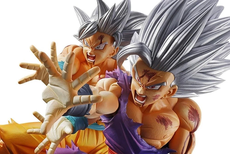 BANDAI Dragon Ball Super Son Goku Ultra Instinct & Son Gohan Beast Figure JAPAN
