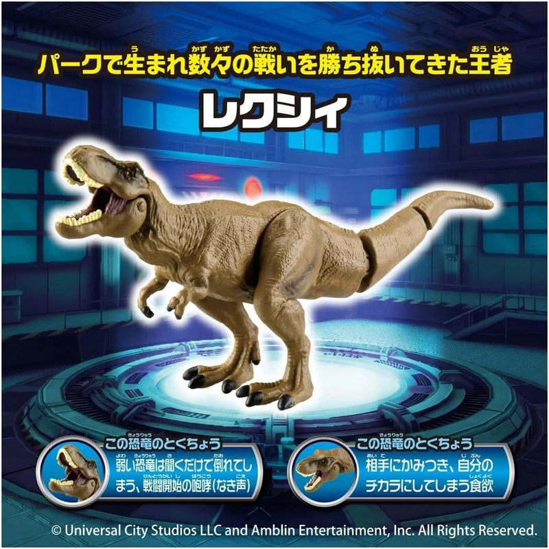Takara Tomy ANIA Jurassic World Alive Ceramagnus VS Rexi Set Action Figure JAPAN