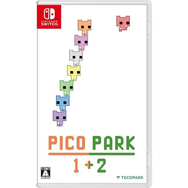 TECOPARK Nintendo Switch PICO PARK 1+2 JAPAN OFFICIAL