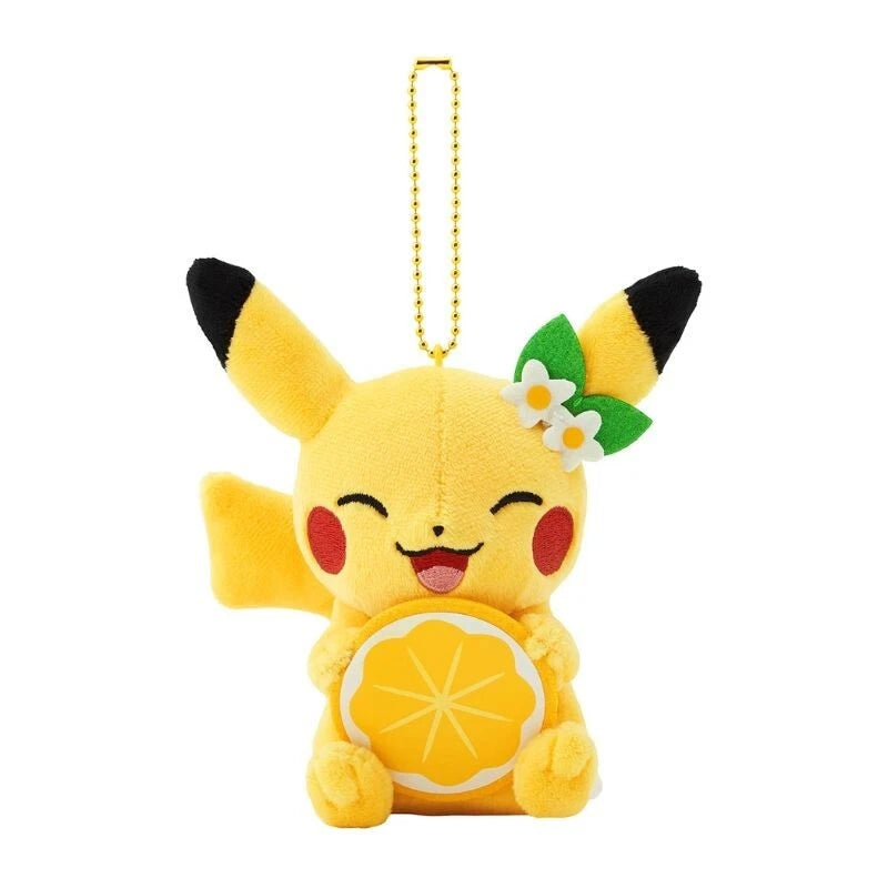 Pokemon Center Original Plush Keychain Pikachu Lemon Ver. Hiroshima JAPAN