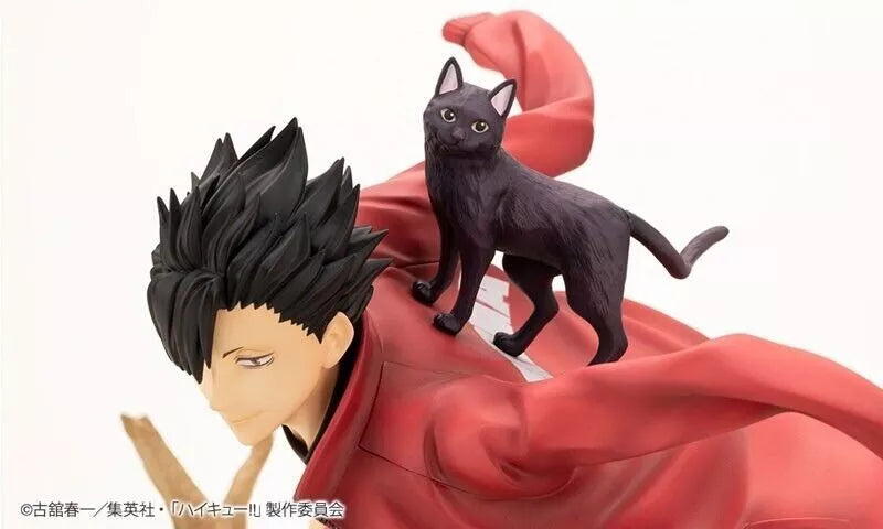 KOTOBUKIYA ARTFX J HAIKYUU !! Tetsuro Kuroo 1/8 Figura Japão Oficial do Japão