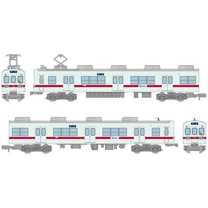 Tetsudou Collection Nishi-Nippon Railroad 600 2Car Set JAPAN OFFICIAL