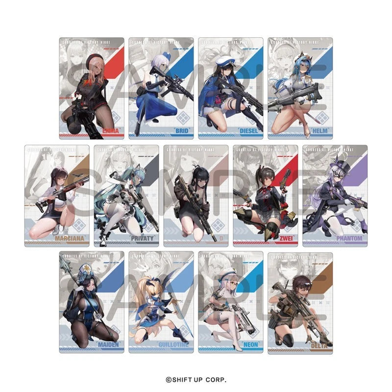 Göttin des Sieges Nikke Gun Girl Metal Card Collection Vol.3 Booster Box TCG
