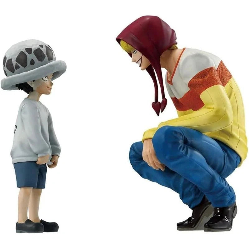 BANDAI Ichiban Kuji The Unbreakable Law ONE PIECE Law & Corazon Last One Figure