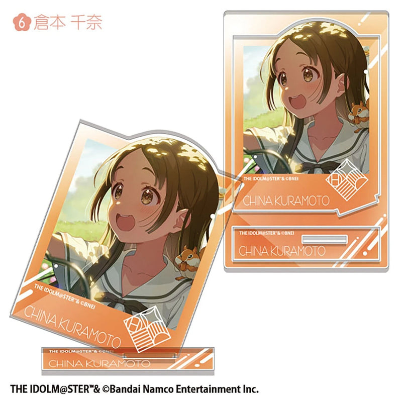 Gakuen iDOLM@STER Photo Style Acrylic Stand 12Pack Box Candy Toy JAPAN OFFICIAL