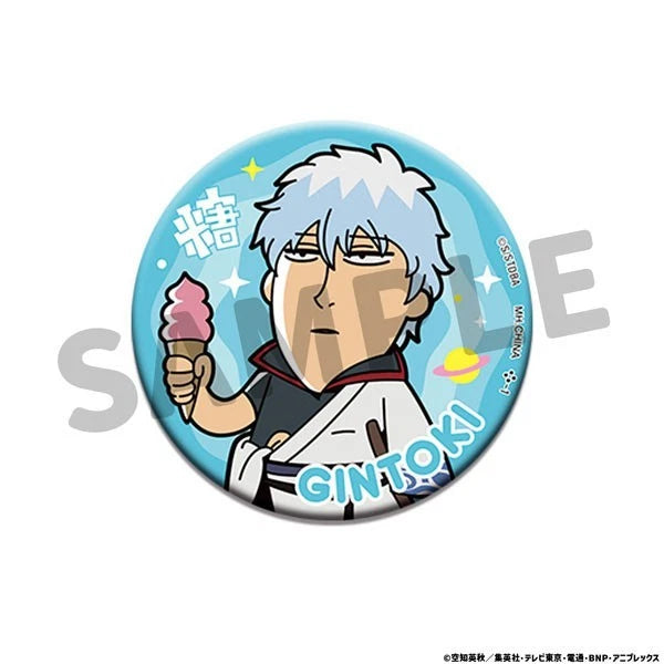 Gintama x Bkub Okawa Gintama Oshanty Tin Badge Collection 16Pack Box JAPAN