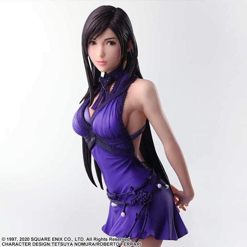 Square Enix Final Fantasy VII Remake STATIC ARTS Tifa Lockhart Dress Ver. Figure